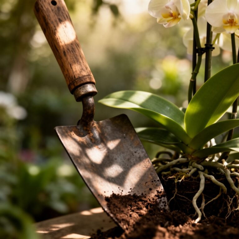 6 Tool Selection Steps for Repotting a Moth Orchid